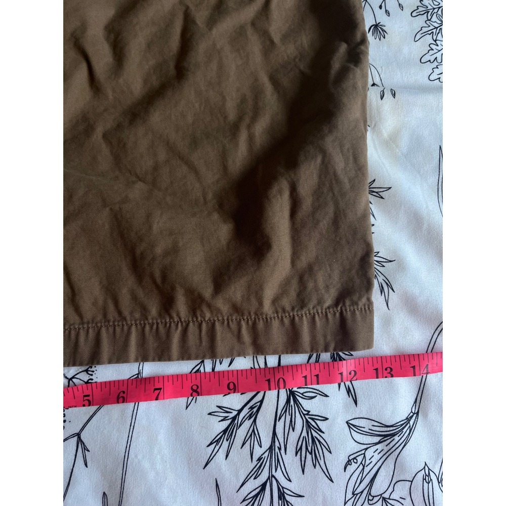 LL Bean Classic Fit Mens Drawstring Shorts XL Brown 506801 - Picture 6 of 6